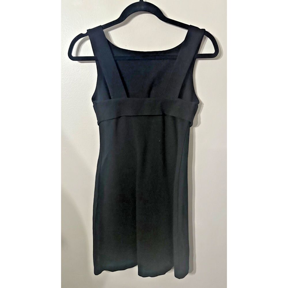 VTG Diane Von Furstenberg DVF Sleeveless Mini Black dress 2 Little Black Dress - Picture 3 of 9